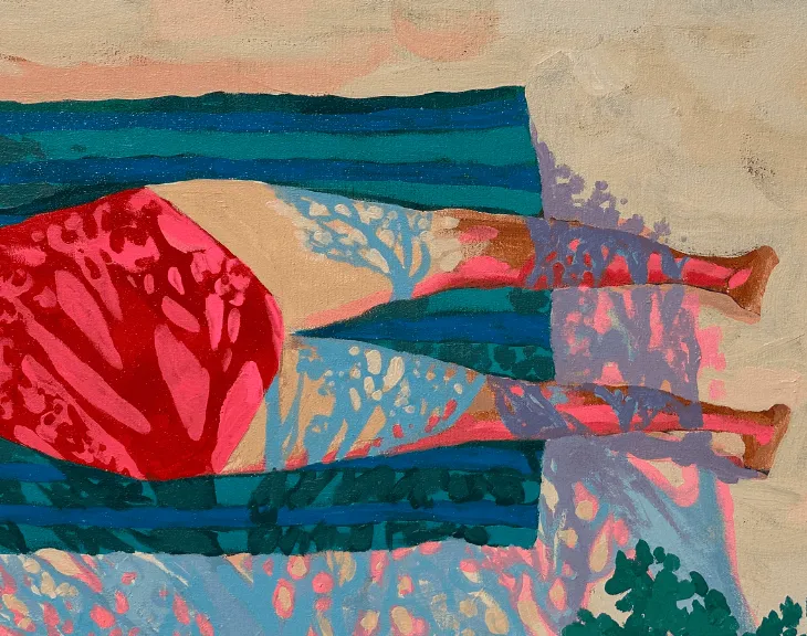Beach Scene Painting 4