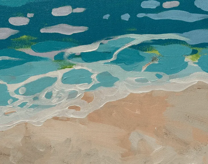 Beach Scene Painting 6