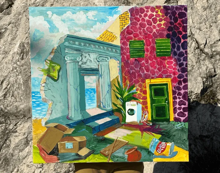 Past and Present Painting 1