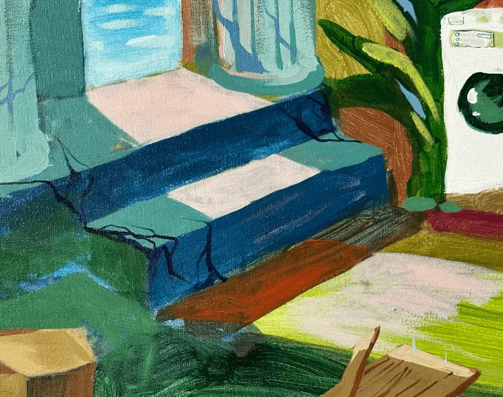 Past and Present Painting 7