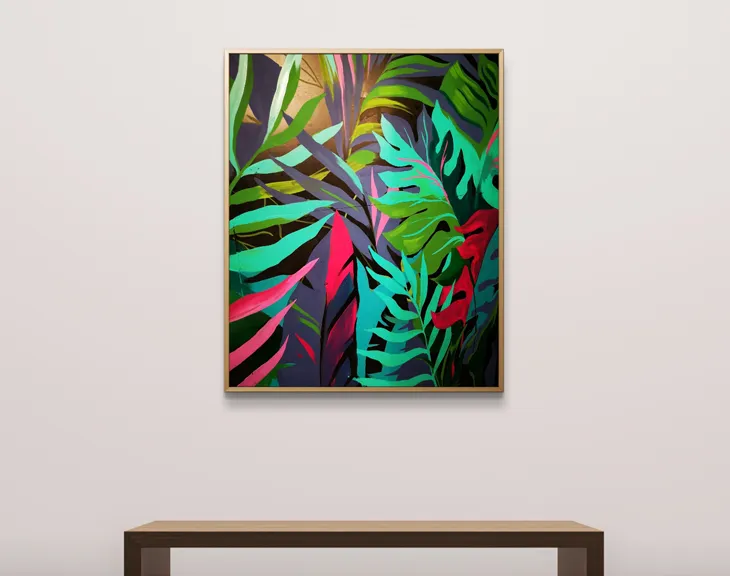 Painting Tropical Leaves