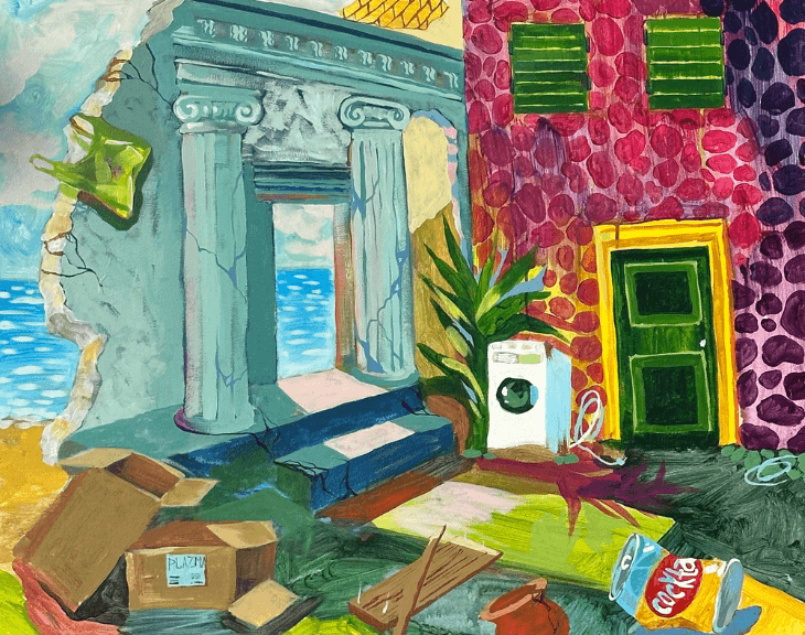 Past and Present Painting 6