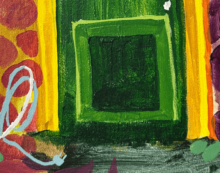 Past and Present Painting 9